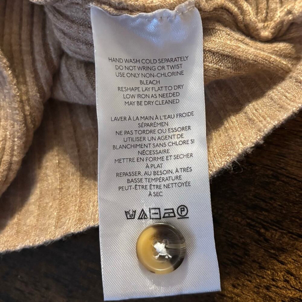 Maeve Anthropologie Size XS Sweater Wrap Front V Neck Knit Pullover Top - Picture 4 of 8